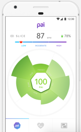 PAI Health app screenshot